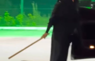 Wanita buat kecoh di stesen minyak ditahan polis
