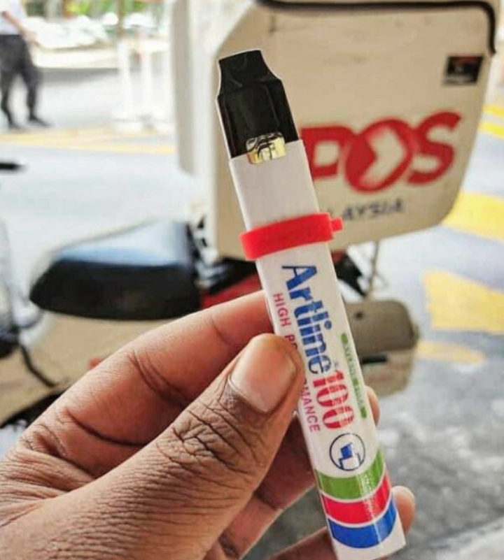 Taktik penjualan vape menyerupai alat tulis dikesan
