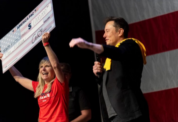 Hadiah RM4.35 juta Elon Musk langgar undang-undang pilihan raya