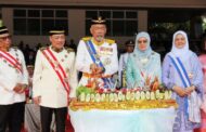 77 contingents took part in the Head of State 71st official birthday parade