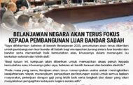 Belanjawan Negara akan terus fokus kepada pembangunan luar bandar Sabah — KM