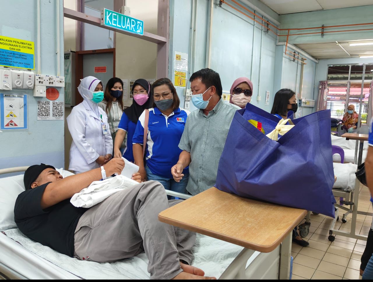 IPW PBS Kundasang adakan Ziarah Kasih ke Hospital Daerah Ranau