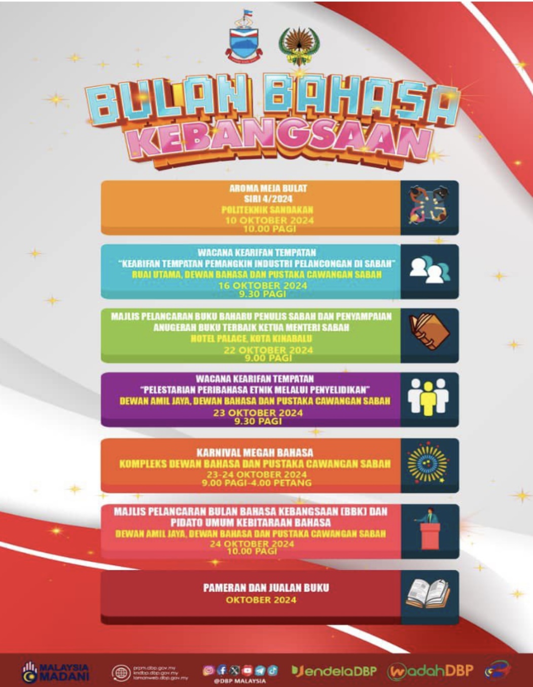 Festival Bulan Bahasa Kebangsaan di Sabah