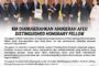 Tun Juhar terima Anugerah Penaung Kehormat AFEO