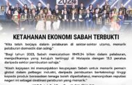 Ketahanan ekonomi Sabah terbukti - KM