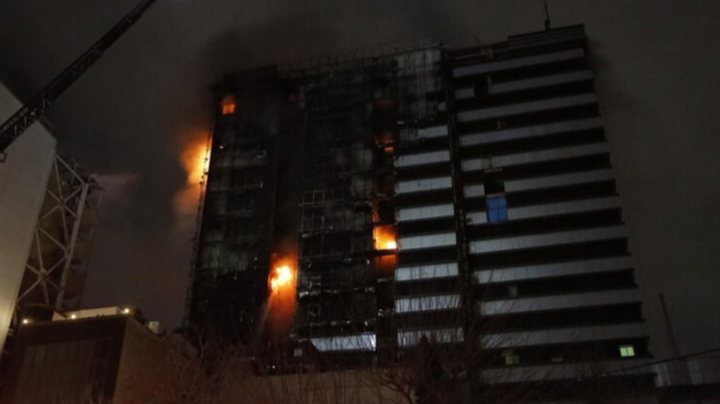 24 cedera, hospital terbakar di China
