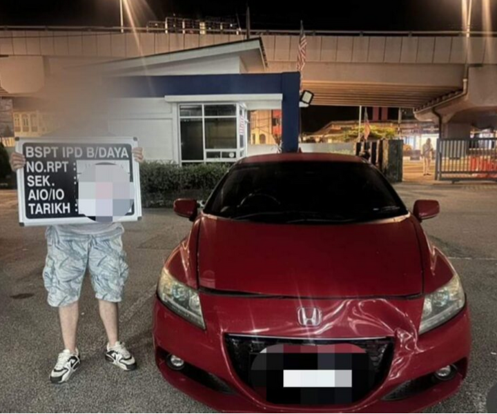 Lelaki warga Perancis ditahan selepas maki polis