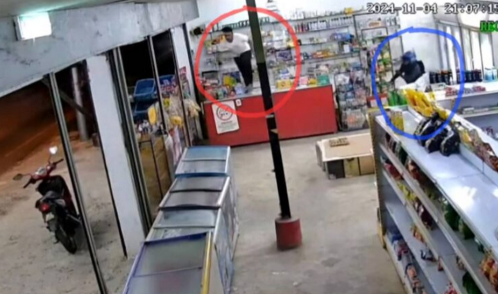 Lelaki samun kedai runcit guna parang diburu polis