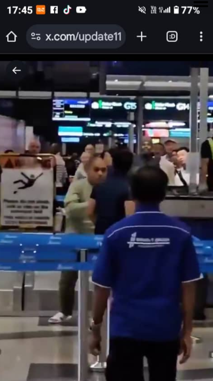 Aksi gaduh dua lelaki disahkan berlaku di KLIA