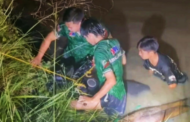 Wanita nyaris maut, GPS bawa masuk parit