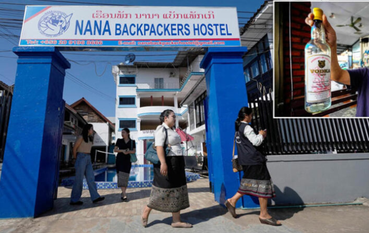 Pekerja hostel Laos ditahan kes enam pelancong keracunan metanol