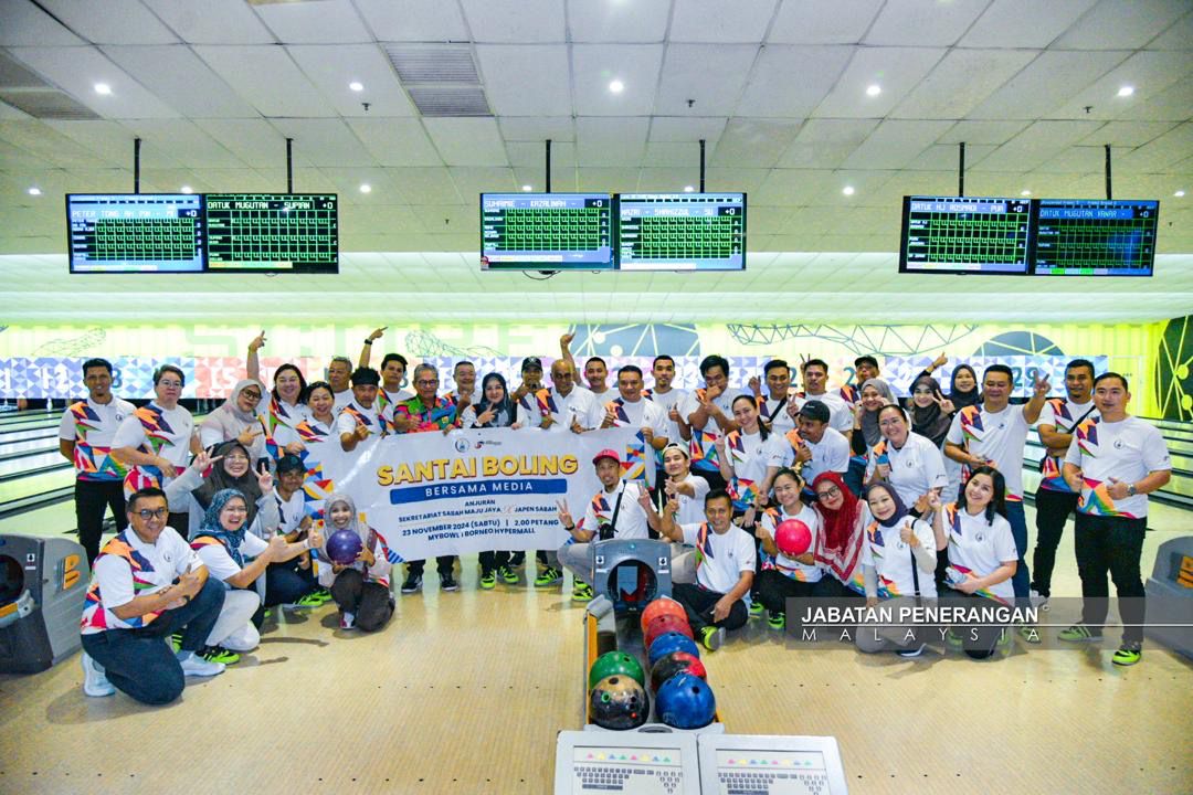 70 peserta meriahkan program santai boling bersama media