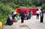 Bas persiaran terbalik di Ranau, lapan penumpang cedera