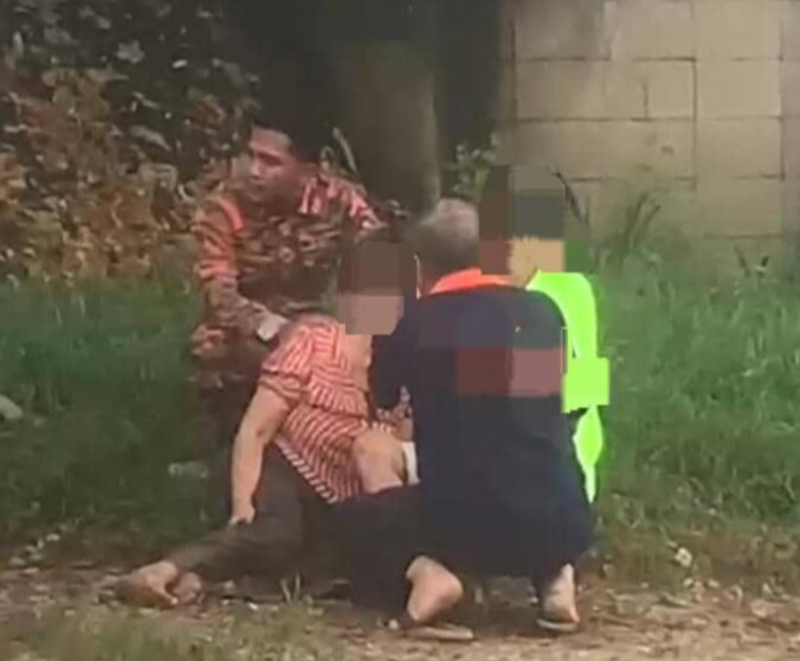 Tindakan pantas orang ramai selamatkan warga emas dari lemas