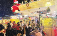 Salji buatan tambah keceriaan Krismas