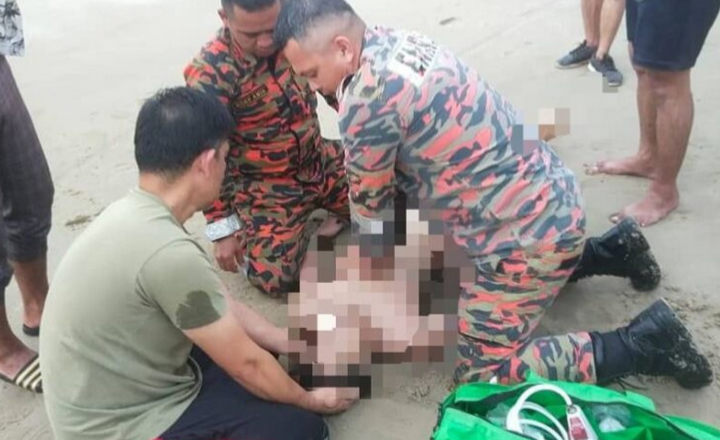 Seorang remaja lemas, dua mangsa masih hilang semasa mandi pantai di Papar