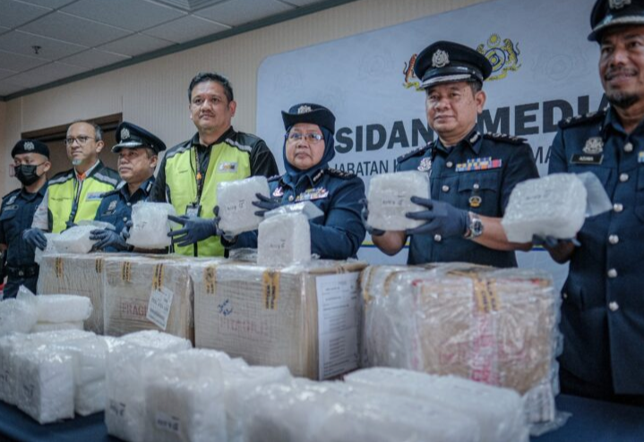 Lelaki dipercayai cuba seludup 81 kg metamfetamin bernilai RM2.6 juta ke Sabah
