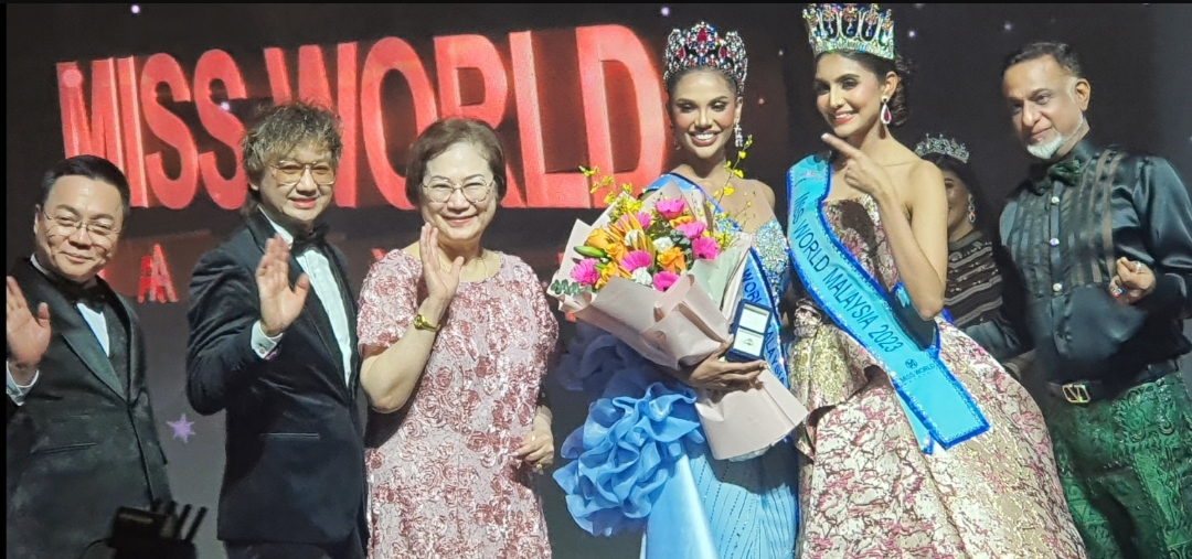 Taanusiya Chetty crowned as Miss World Malaysia 2024