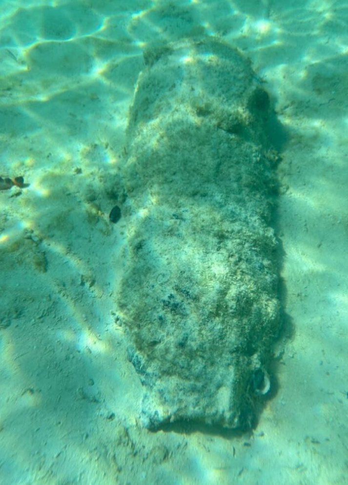 Objek dipercayai bom perang dunia kedua ditemukan di Pulau Sibuan, Semporna