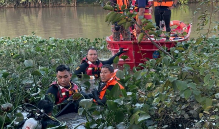 Lelaki lemas jatuh sungai