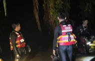 3 maut kenderaan terbabas, lemas ketika kereta tenggelam 