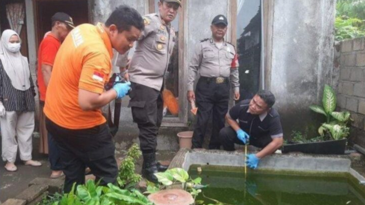 Dua kanak-kanak kembar lemas dalam kolam ikan depan rumah