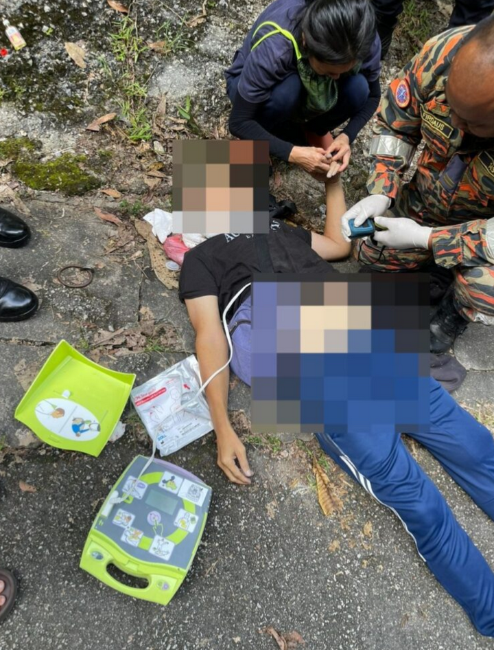 Meninggal dunia selepas sesak nafas ketika daki bukit