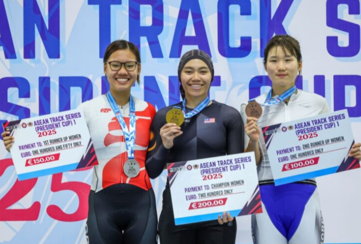 Khairunnisa Aleeya raih emas acara scratch elit