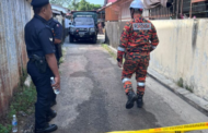 Dua lelaki rentung terperangkap dalam rumah terbakar