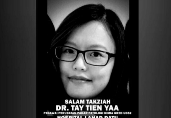 Dakwaan mengenai mendiang Dr. Tay ditindas di tempat kerja adalah tidak berbangkit