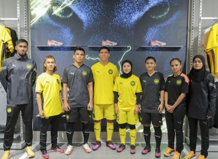 PUMA taja jersi baharu Harimau Malaya   