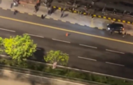 2 kenderaan rempuh orang ramai tepi jalan di KL