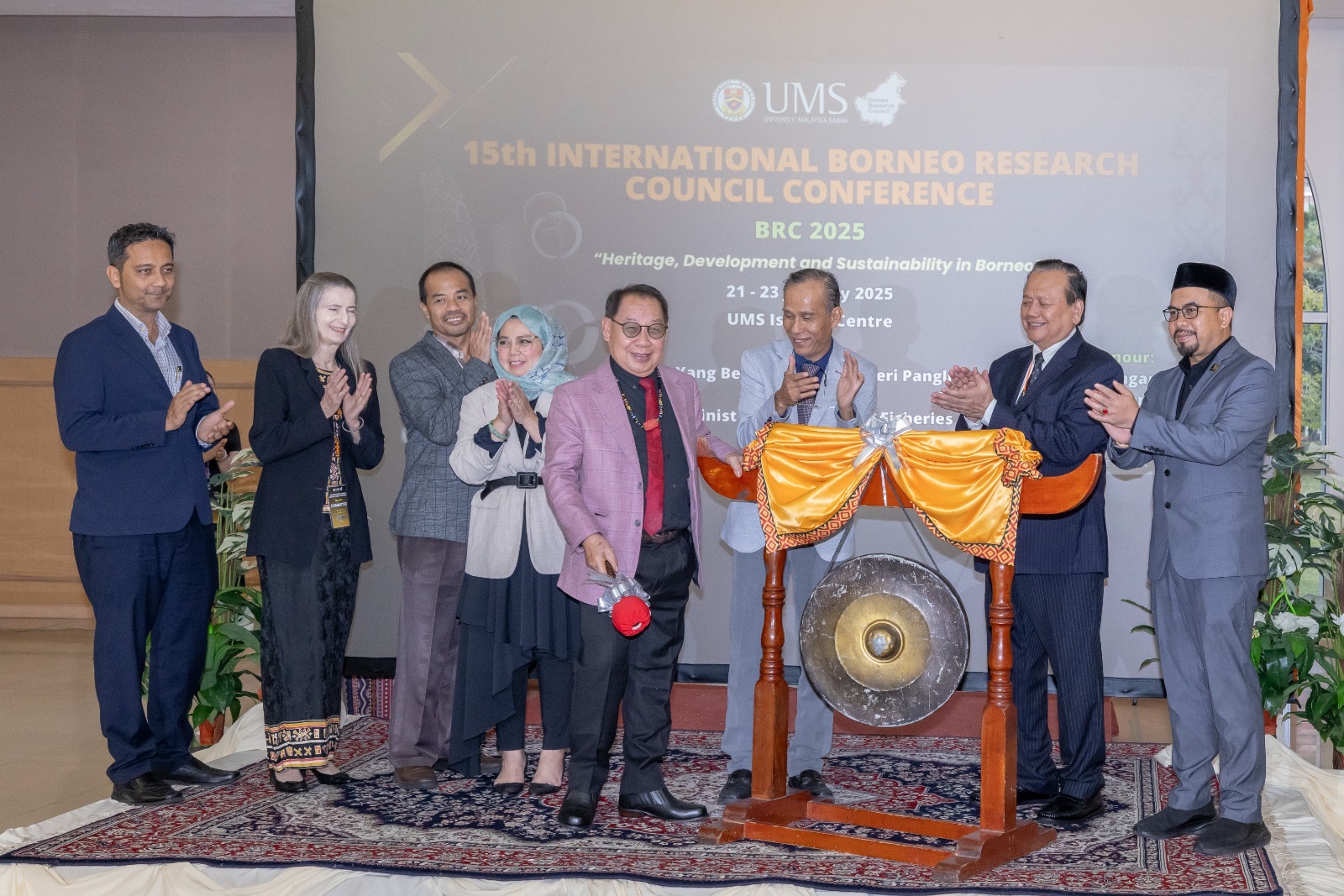 UMS tuan rumah Persidangan Antarabangsa Borneo Research Council kali ke-15