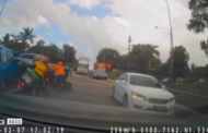 Pemandu Ford Ranger rempuh empat kenderaan lain tidak mabuk