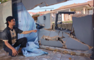 Nyaris maut dirempuh lori ketika cat rumah