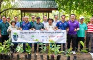 Tree planting ceremony kicks off International Borneo Sevens 2025