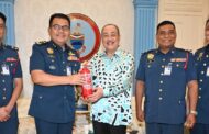 Hajiji terima kunjungan Pengarah baharu Jabatan Bomba dan Penyelamat Sabah