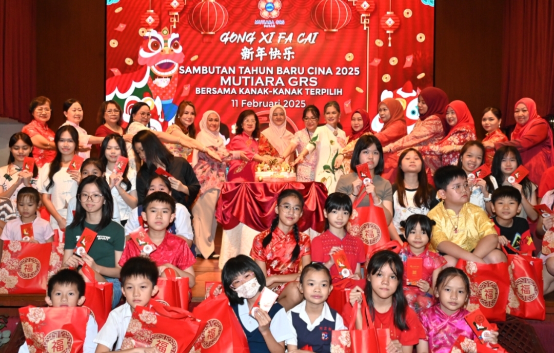 MUTIARA GRS raikan kanak-kanak sekolah sempena Tahun Baharu Cina