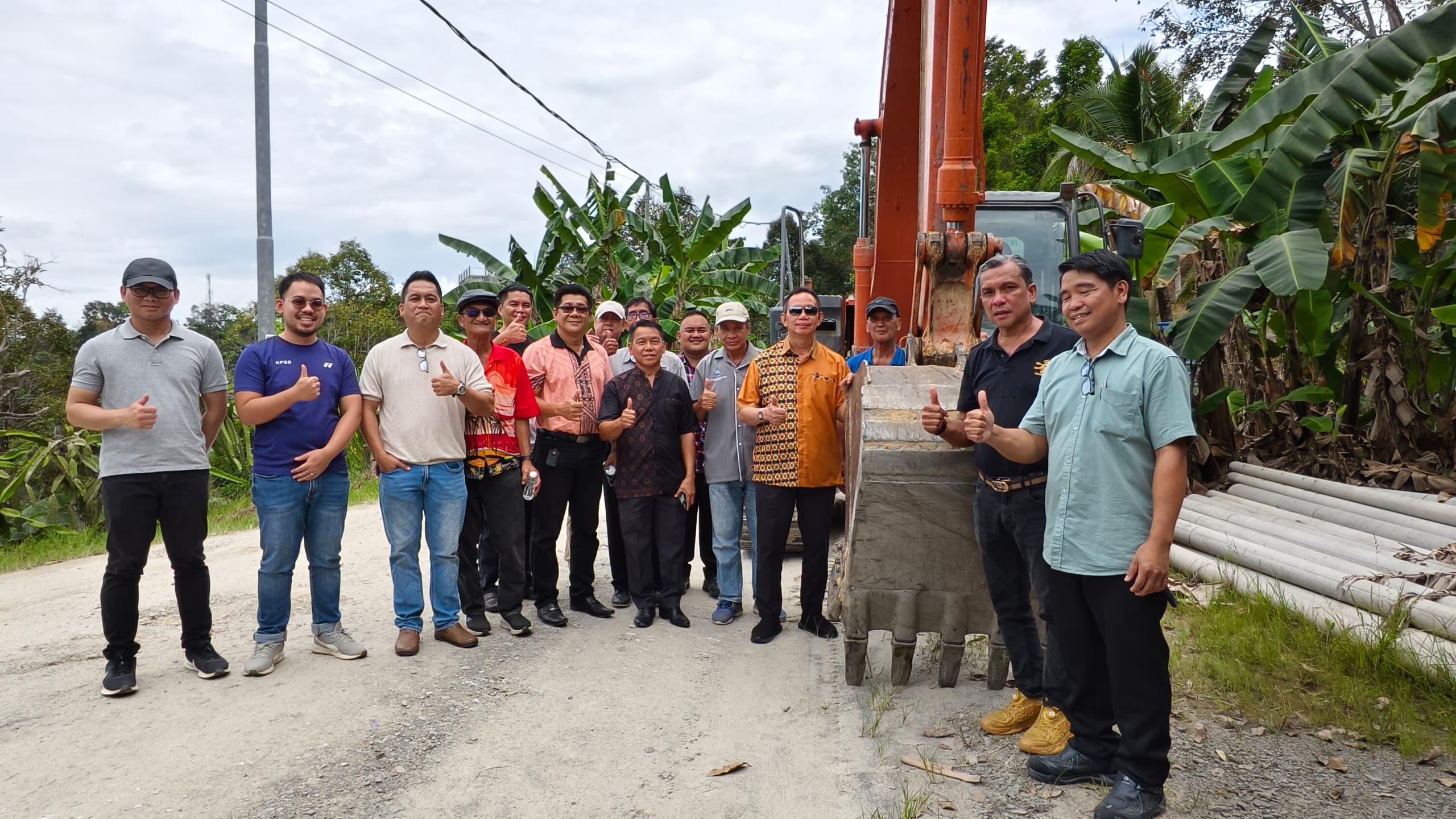 Naik taraf jalan Kg. Guakon ke arah pembangunan luar bandar lebih mampan