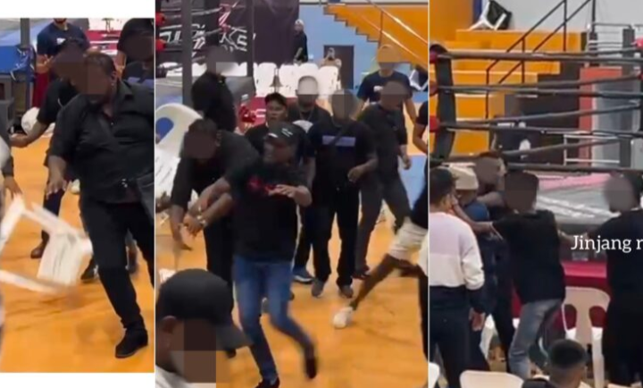 Enam diberkas kes gaduh pertandingan MMA