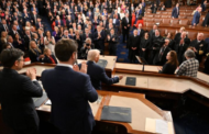 Ucapan Trump kepada Kongres tegang, Demokrat keluar dewan