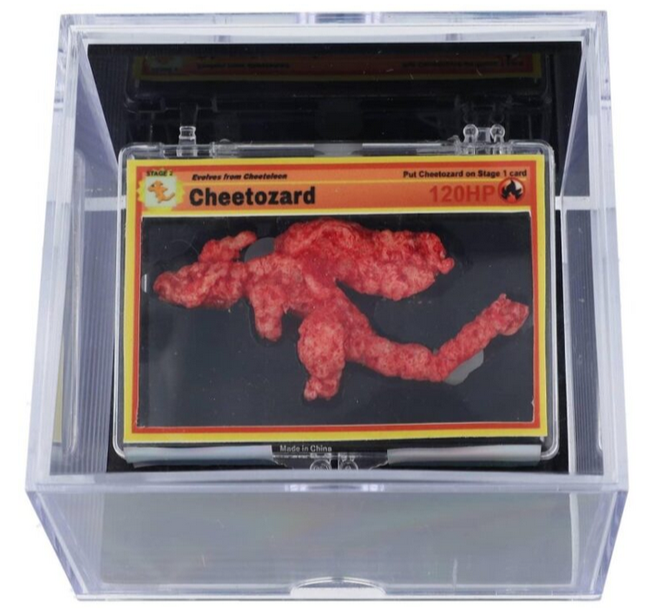 Kepingan keropok bentuk Pokemon Charizard dilelong RM410,000