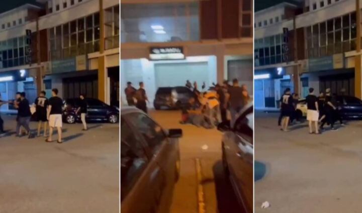Jaga cuba lerai pergaduhan dilanggar