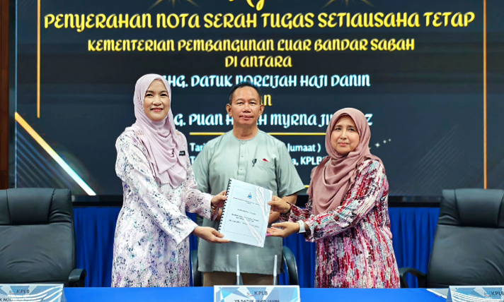 Myrna Jimenez Setiausaha Tetap baharu  KPLB