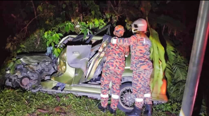 Tujuh termasuk dua kanak-kanak cedera kemalangan di Tuaran