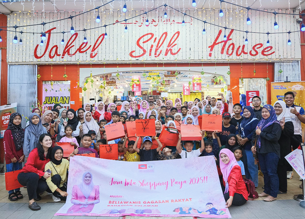 Beliawanis Gagasan Rakyat Sulaman rai 100 pelajar SK Termenung Tuaran