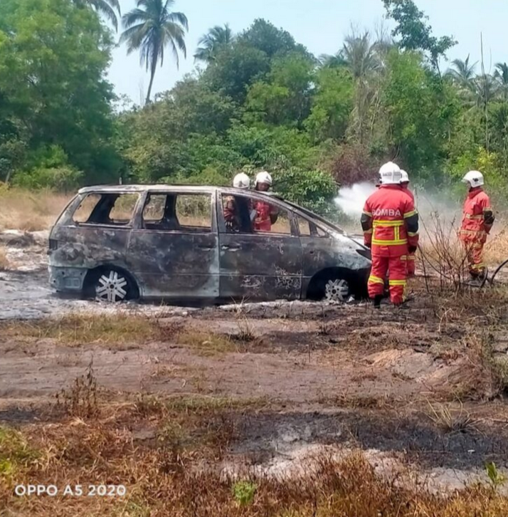 Sempat bawa keluar mayat sebelum van jenazah terbakar