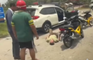 Pemuda pukul warga emas dengan topi keledar, ditahan polis