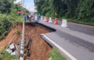 Jalan Keningau-Tenom ditutup sepenuhnya akibat tanah runtuh
