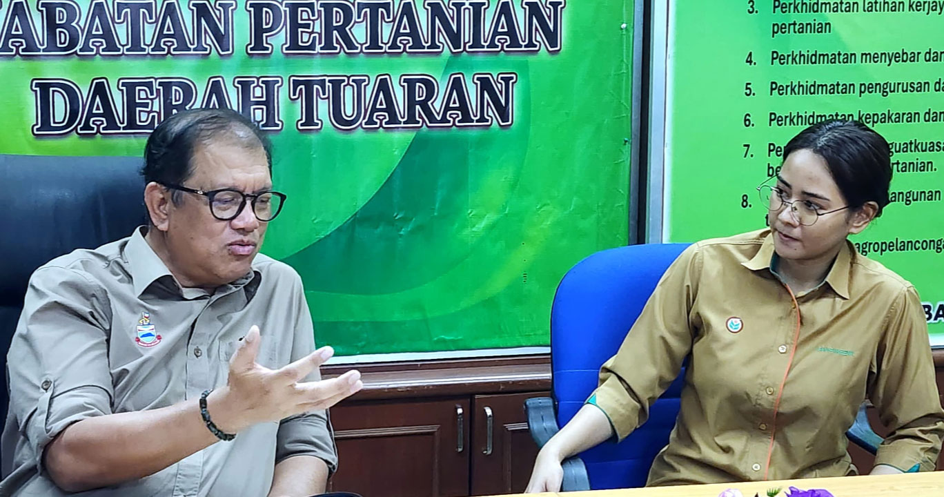 Joniston usaha perkasa pembangunan pertanian di Kiulu